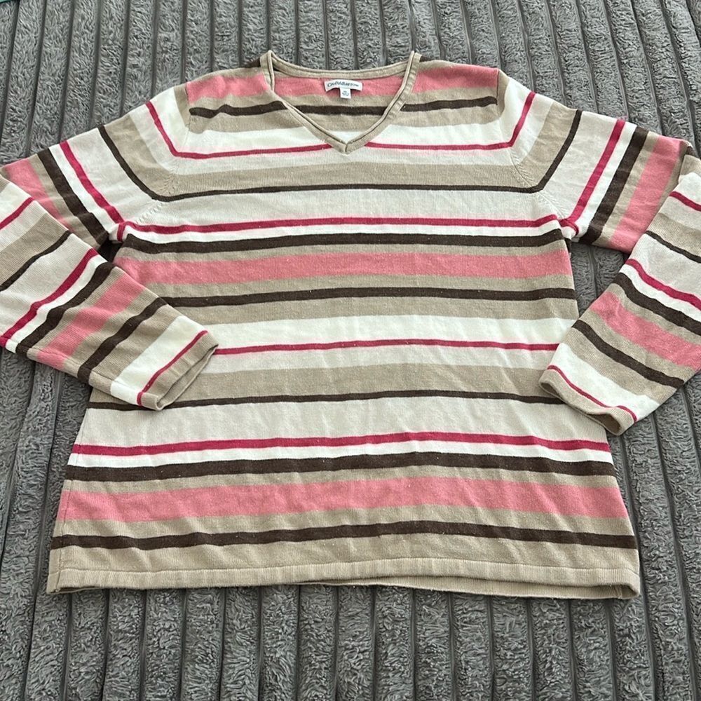 Crowft & Barrow Striped sweater
